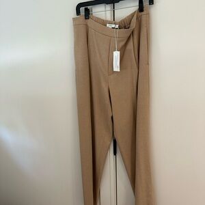 Vince - Tan wide leg Trousers